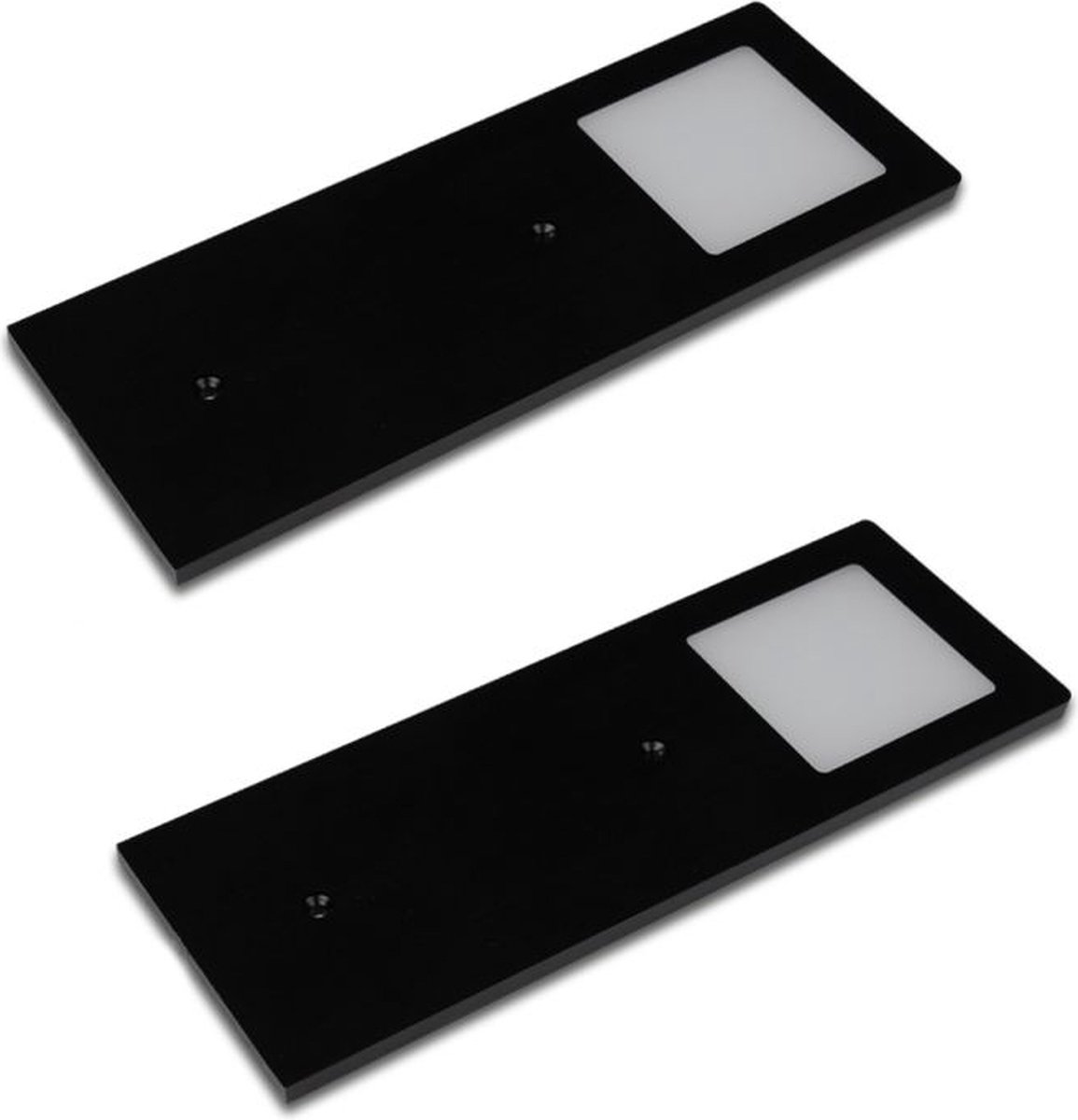 Hera Eco Pad F Ledset Dynamic LED set van 2 spots zwart