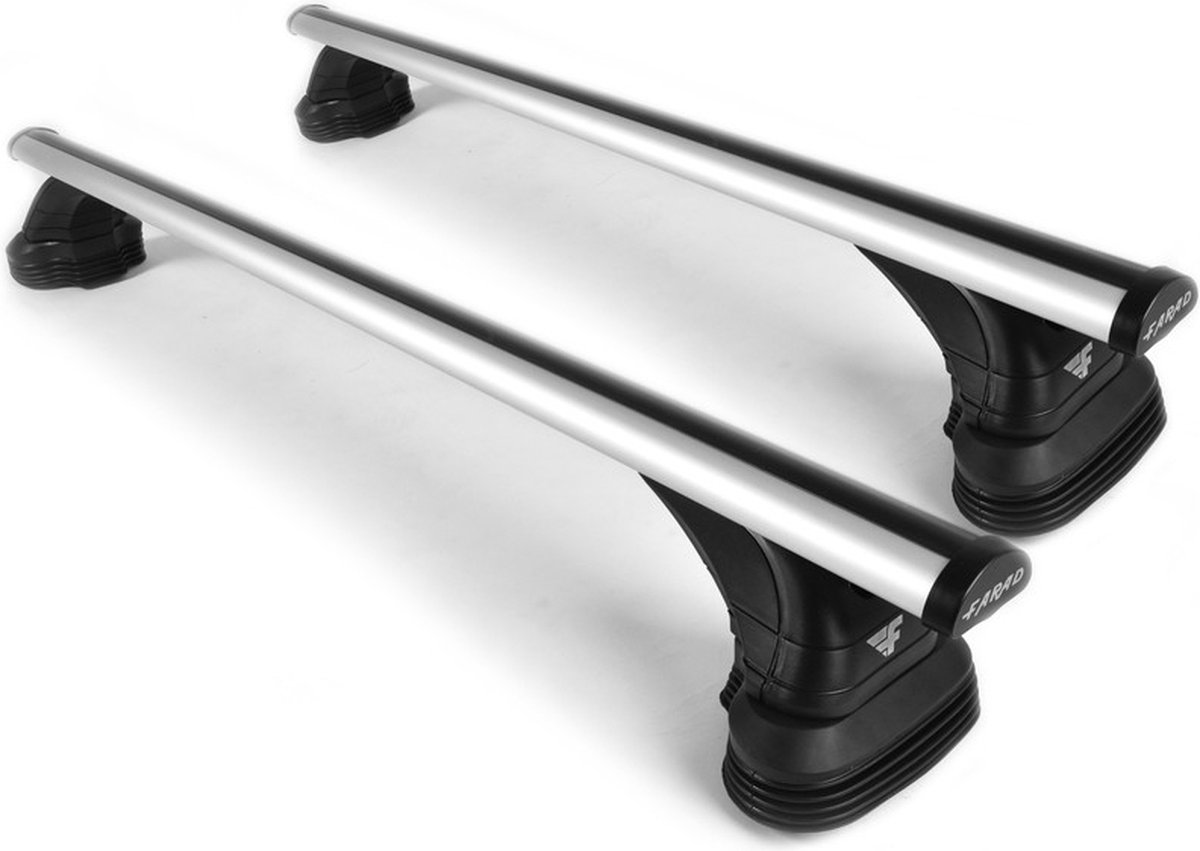 Dakdragers geschikt voor de Volkswagen Amarok vanaf 2010 dubbel cabine met fixpoints - Aluminium - Hoog laadvermogen 100kg - Aluminium - Merk Farad