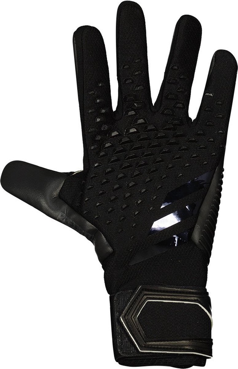 Adidas Pred Com Goalkeeper Gloves Zwart 8.5