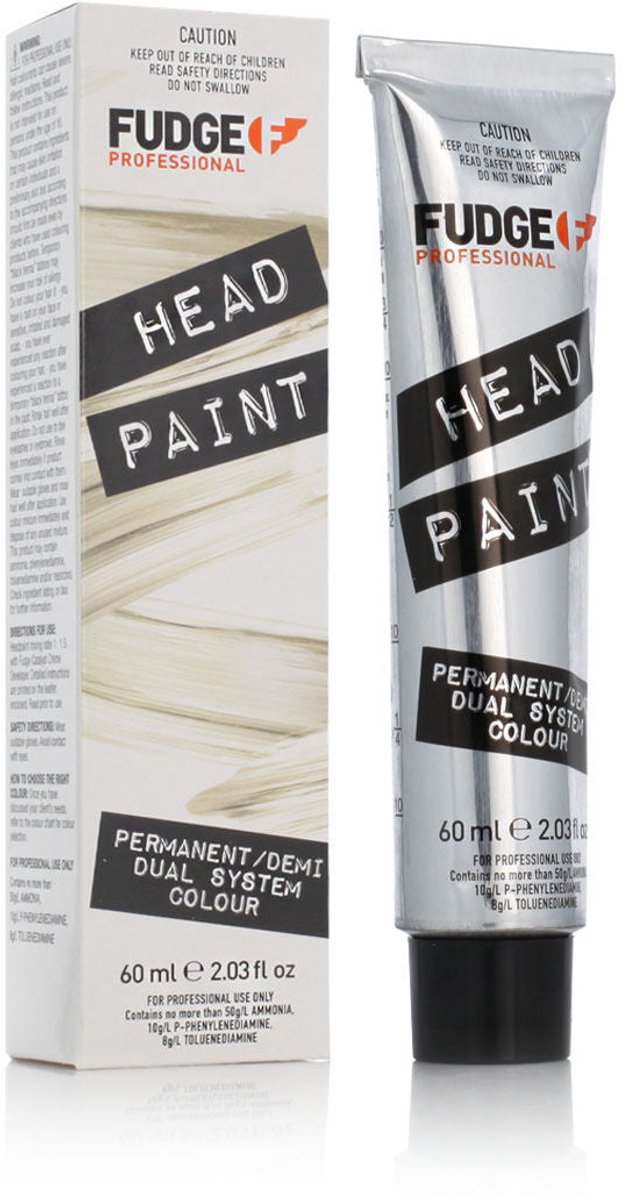 Permanent Colour Fudge Professional HeadPaint Nº 8.00 Intense Light Blonde (60 ml)