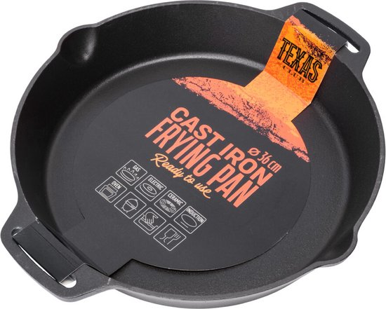 Smokin' flavours gietijzeren skillet ⌀ 20 cm