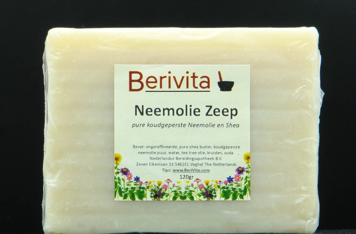 Goedkoopste Neemolie Natuurlijke Zeep - Neemzeep 120gr - Zeep met pure Neem olie