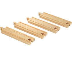 BRIO Middellange rechte rails - 33335