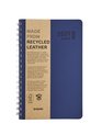Brepols Agenda 2024 • Interplan 6t week • Calvi • Wire-O • recycled leather • 9 x 16 cm • Blauw