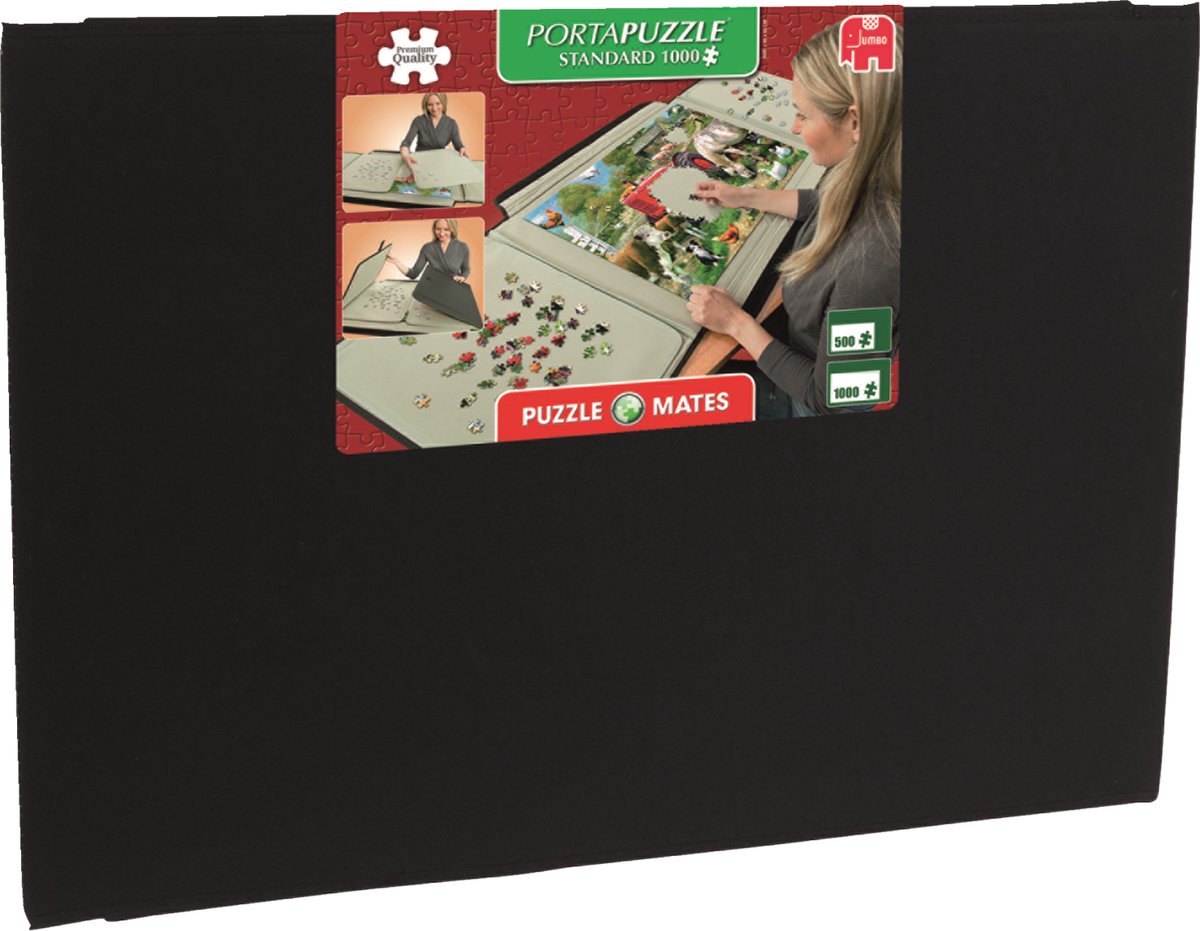 slachtoffer ochtendgloren mager Jumbo Portapuzzle Standaard voor puzzels tot 1000 stukjes- 85x58 cm -  Puzzelmap | bol.com