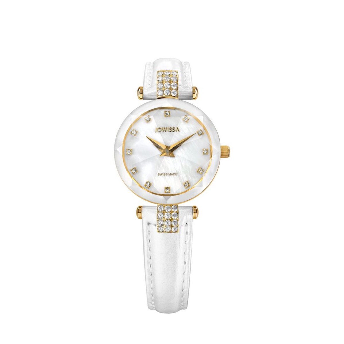 Jowissa - J5.618.S - Polshorloge - Dames - Quartz - Facet Strass