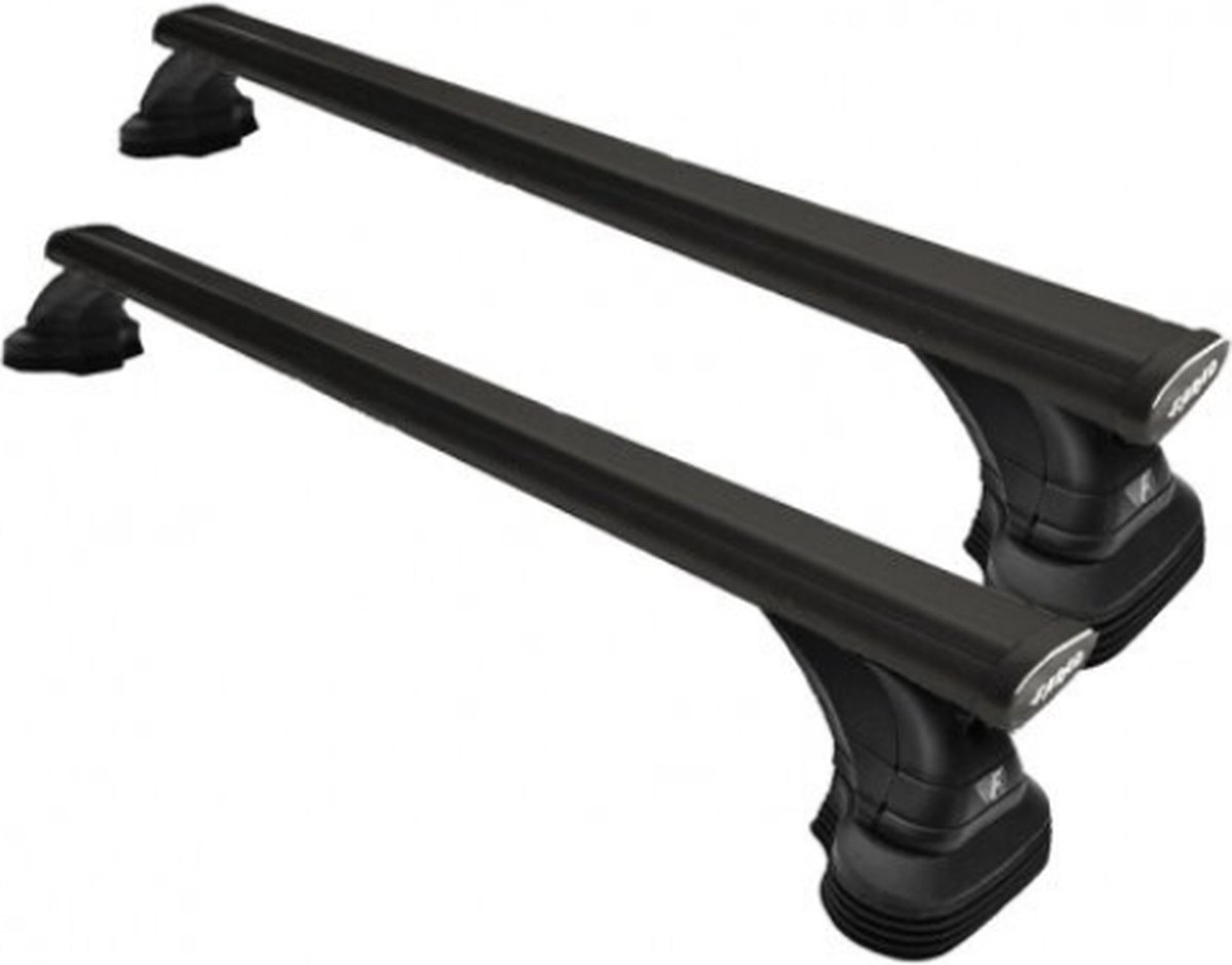 Dakdragers geschikt voor de Mercedes A-klasse 2012 t/m 2018 met fixpoints - Aluminium - Hoog laadvermogen 100kg - Wingbar Zwart - Merk Farad