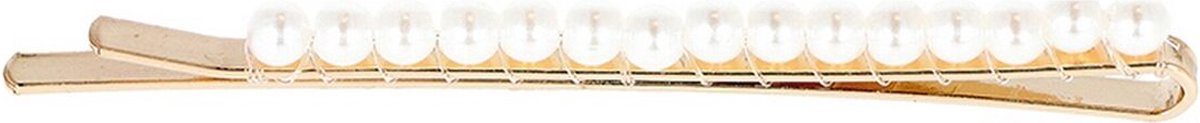 Clip Eurostil DORADO LARGO Golden Beads Length (2 uds)