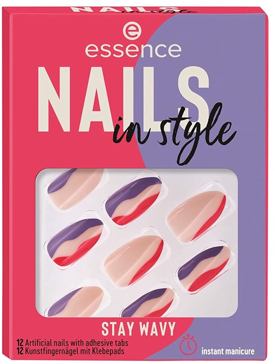 Goedkoopste False nails Essence Nails In Style Stay wavy