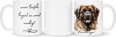 Koffie - theemok Leonberger Beker cadeau voor haar of hem, kerst, verjaardag, honden liefhebber, zus, broer, vriendin, vriend, collega, moeder, vader, hond