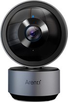 Bol.com Babybewaking - Metalen Behuizing Babybewakingscamera Voor Binnen met Audio - 5/2.4G WiFi-Camera Voor Hond/Huisdier/360°-... aanbieding