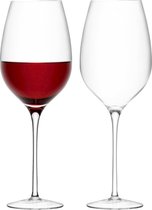 L.S.A. - Wine Wijnglas Rood Goblet 850 ml Set van 2 Stuks - Glas - Transparant