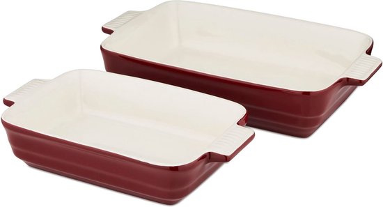 LE CREUSET - Aardewerk - Ovenschaal Vis Heritage 34cm Azure