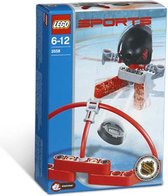 Lego Rouge Joueur et But - 3558