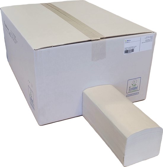 Scott 6811 papieren handdoek Natura C-gevouwen Wit, 250 x 230 20x180 doeken per