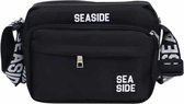 Seaside - Sac Messenger V2 - Noir