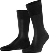 FALKE Tiago business & casual organisch katoen sokken heren zwart - Maat 45-46