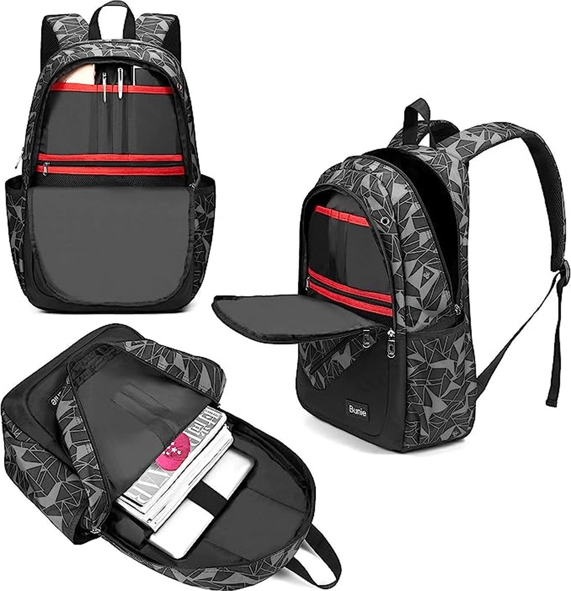 Sac à dos d'école étanche pour enfants, grande capacité, pour garçons