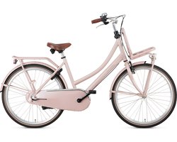 Popal Daily Dutch Basic+ N3 - Kinder Transportfiets - 26 inch - Zalmroze
