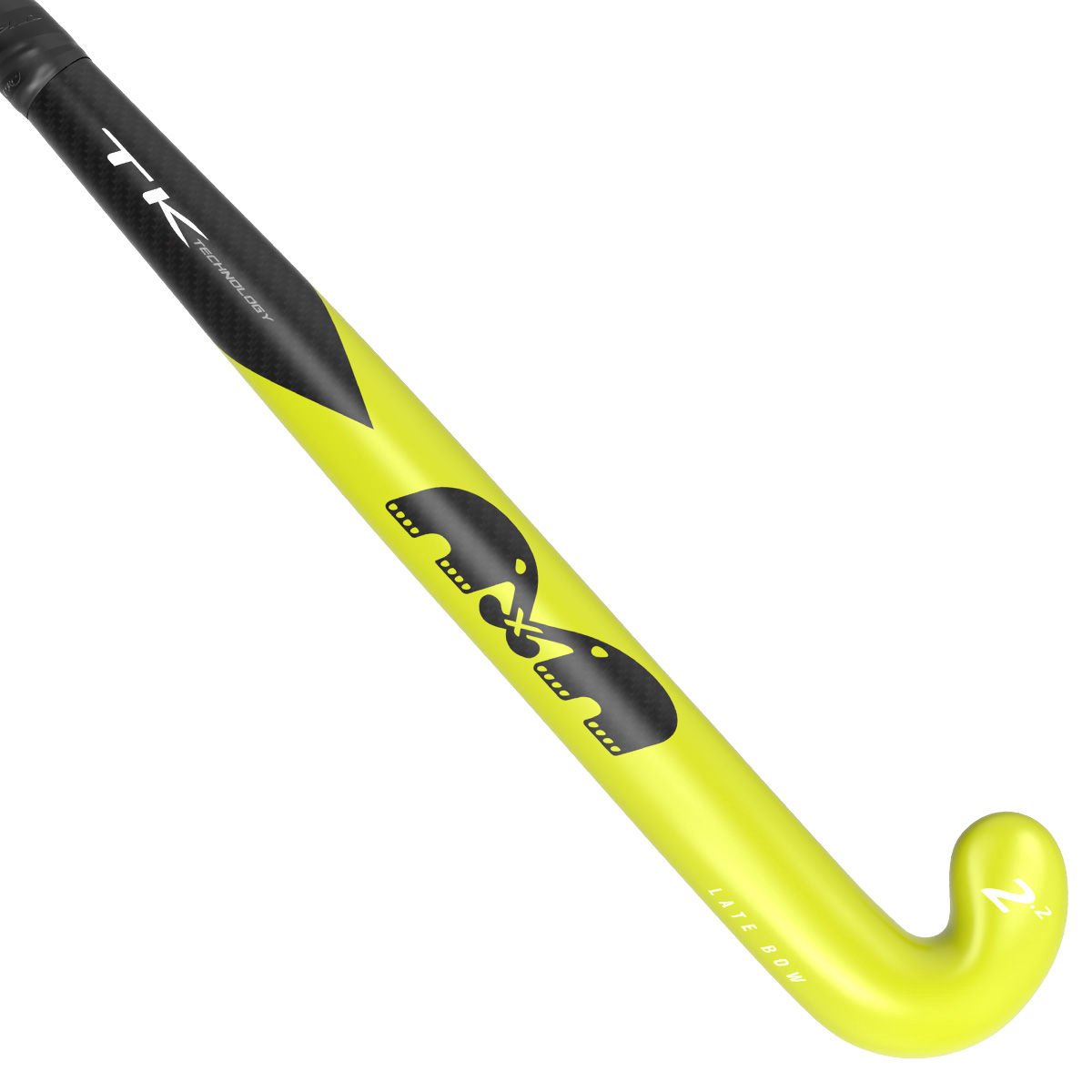 TK Hockey TK 2.2 Late Bow - Yellow-black - Hockey - Hockeysticks - Sticks Senior Kunst Veld