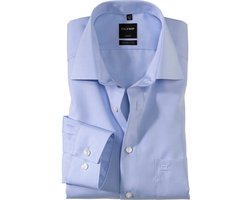 OLYMP Luxor modern fit overhemd - lichtblauw - Strijkvrij - Boordmaat: 42