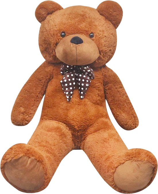 Pluche Knuffel Teddybeer Speelgoed Knuffelbeertje Pluche Knuffelbeer 140cm Bruin