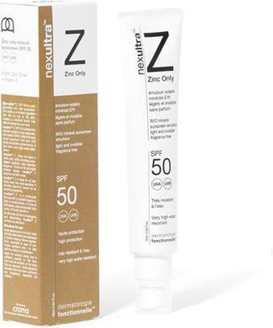 nexultra zinc only spf 50