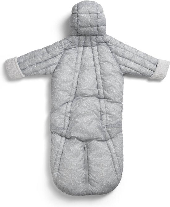 Elodie Baby Overall - Baby Voetenzak - Voetenzak autostoel- Voetenzak Autostoel 0+ - Monkey Sunrise -6-12 maanden van Merkloos — afbeelding 2