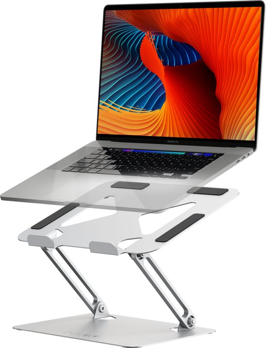 Foto: Douxe laptopstandaard ls1 verstelbare opvouwbare ergonomische draagbare standaard 8 tot 16 inch