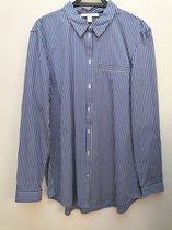 Blauw gestreept hemd van Esprit - maat 36