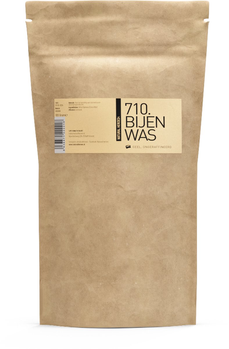 Goedkoopste Natural Heroes - Bijenwas (Geel) 250 gram