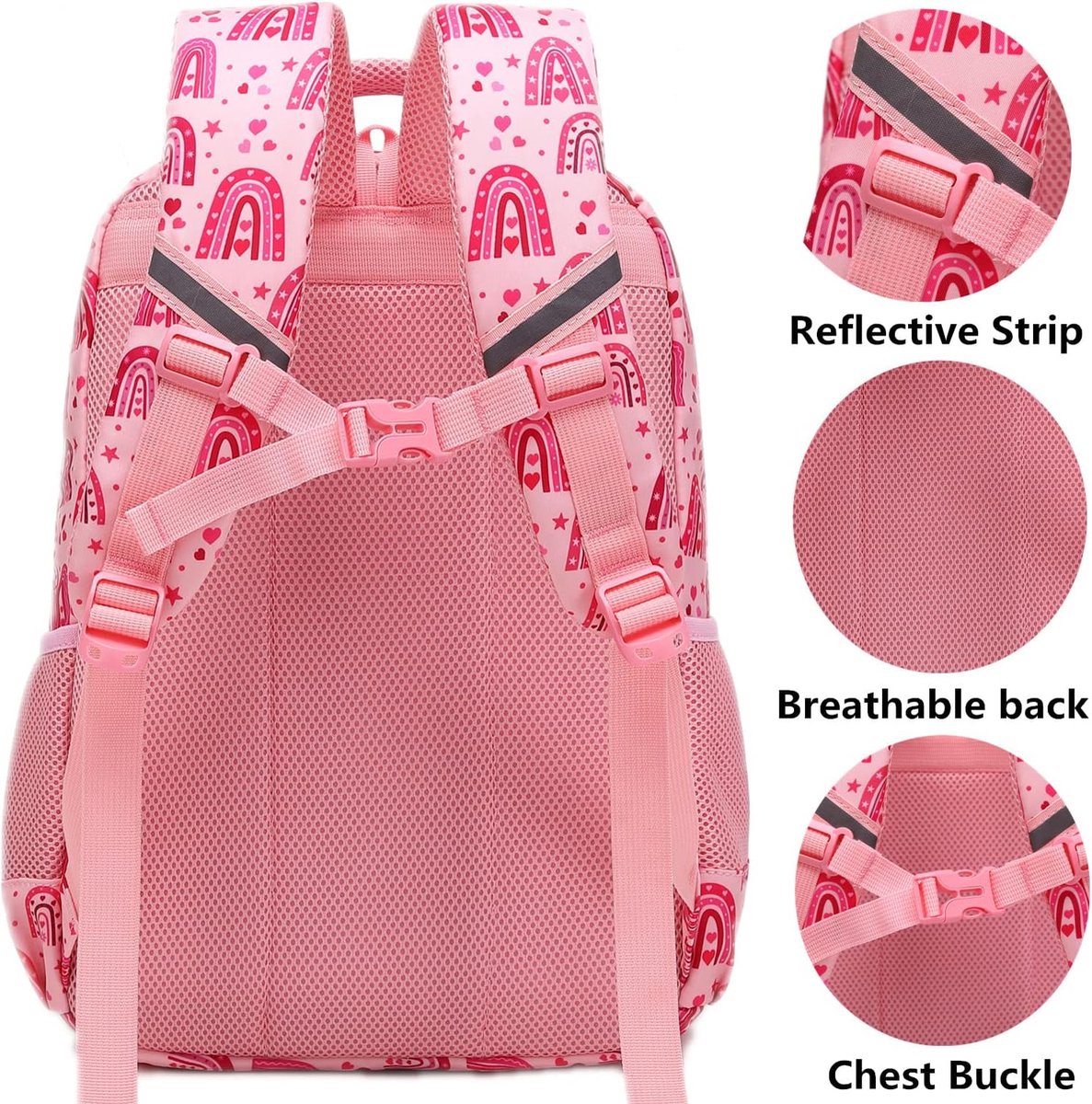 Jumpopack Sac College Fille Sac à Dos Filles Cartable Primaire Fille Sacs  Scolaires, Cartables et Trousses : : Mode