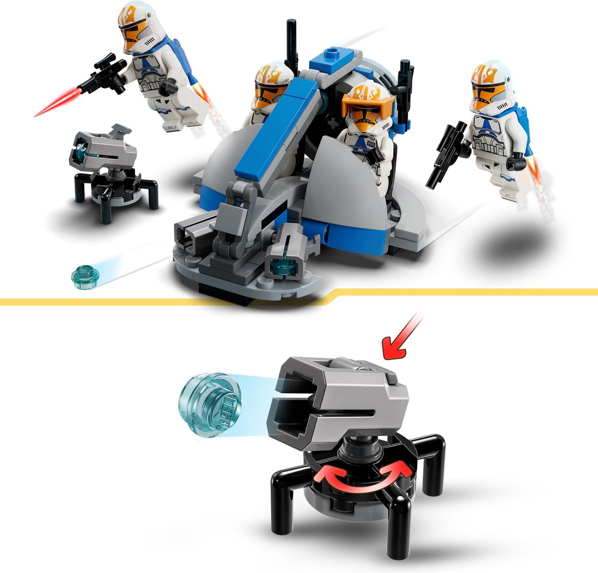 LEGO Star Wars 332nd Ahsoka's Clone Trooper Battle Pack - 75359 — afbeelding 24