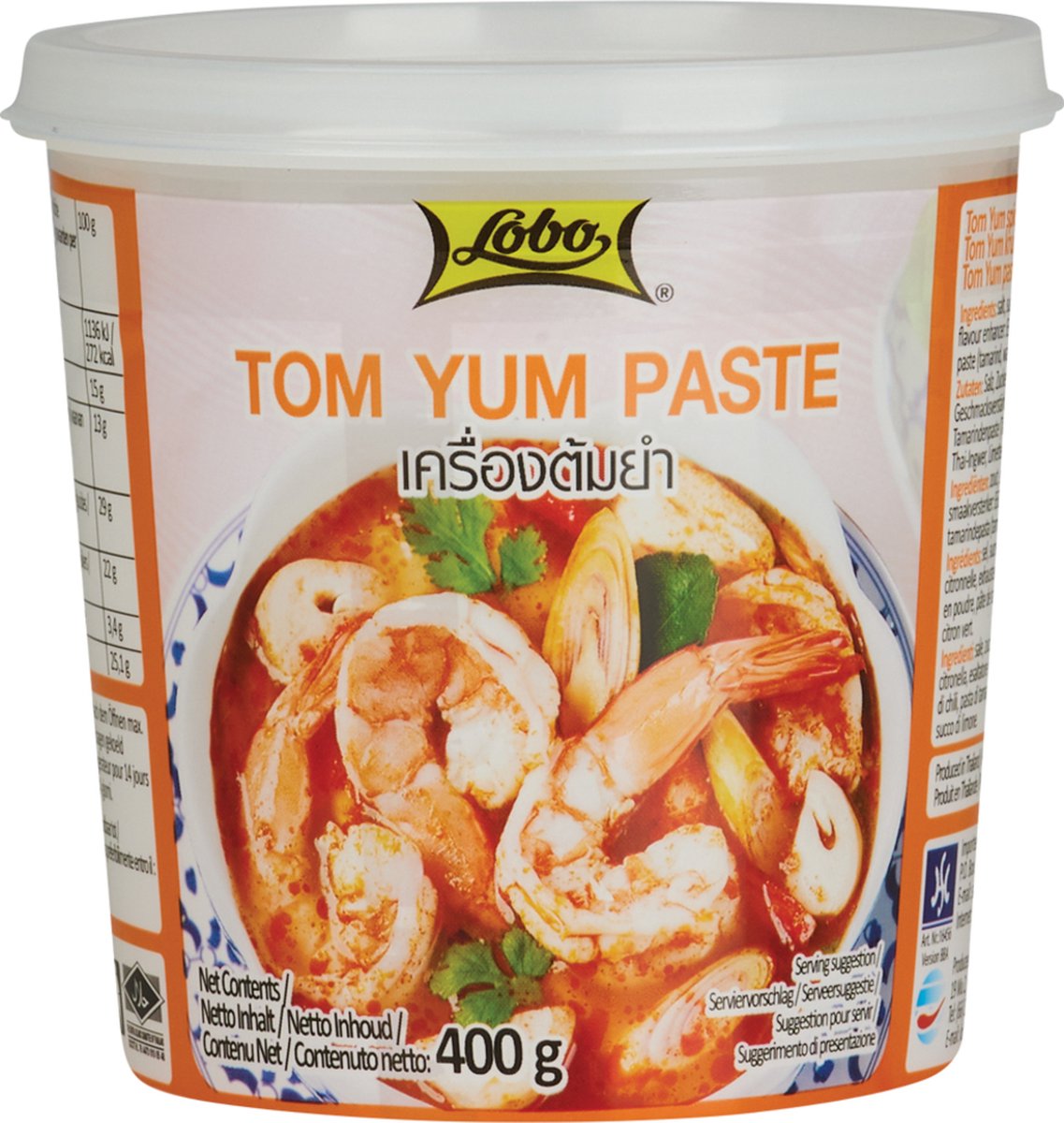 Lobo Thaise Stijl Tom Yum Pasta 400 g