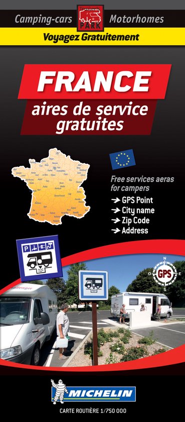 France Map - Motorhome Stopovers - cover