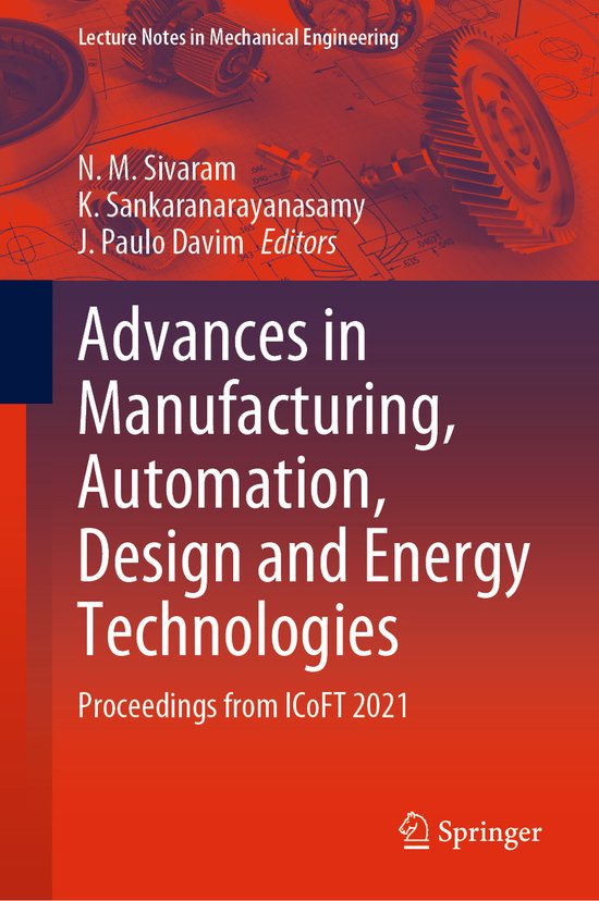 Lecture Notes in Mechanical Engineering- Advances in Manufac ... - cover