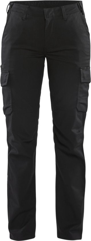 Blaklader Pantalon de travail industriel pour femme stretch 7144-1832 - Zwart - C40
