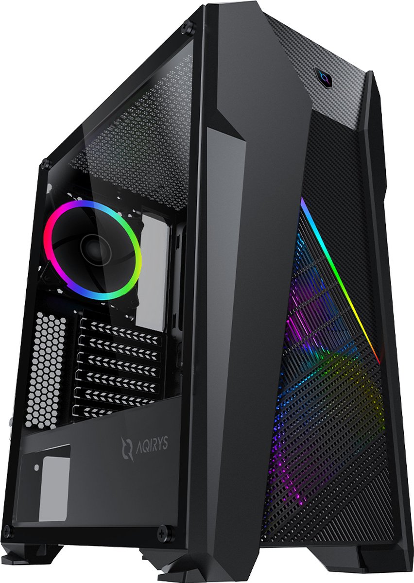 Aqirys CANOPUS Midi Tower Zwart