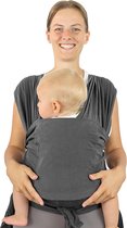 Draagdoek voor baby's zonder strikken, elastische draagdoek, gemakkelijk aan te trekken, babydrager voor pasgeborenen vanaf de geboorte, draagdoek voor pasgeborenen, babydraagdoek vanaf de geboorte, babyaccessoires, draagsysteem