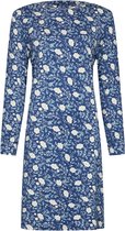Pastunette DeLuxe - Nachthemd Megan - Blauw - Viscose - Maat 44
