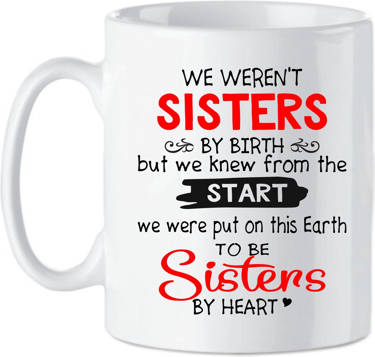 Koffie beker - thee mok - verjaardag sisters - vriendin - zus
