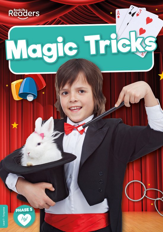BookLife NonFiction Readers Magic Tricks 9781801551076 Robin