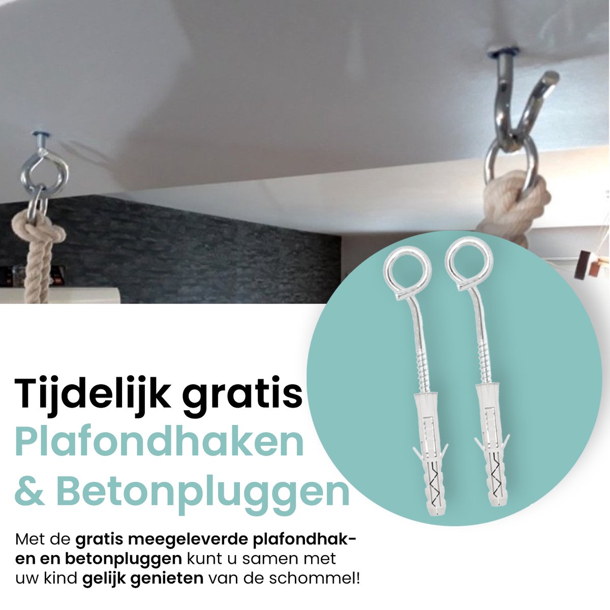 Luxe houten 3 in 1 grijze meegroei baby schommel en Kinder schommel grijs – Baby swing – Schommel die meegroeit met je kindje - Schommelstoel - Schommels - Handgemaakt — afbeelding 9