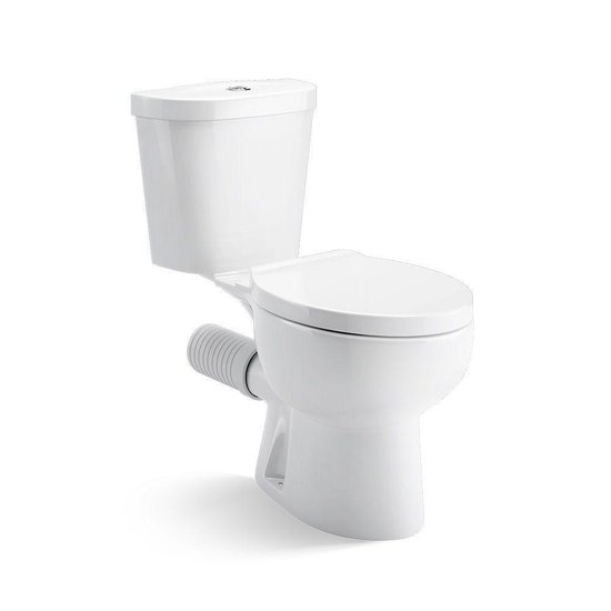 Crosby Staand Toilet Compleet Met Spoelbak En Softclose Zitting | bol.com