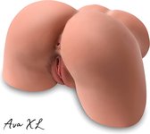 Amaze Dolls Ava XL - Masturbator - Sekspop - Inclusief complete accessoires set - Lovedoll - Kunstvagina - Realistisch - Masturbator voor man - Pocket Pussy - 2 in 1 Vagina en Anus 5.9 KG - Sex toys voor mannen
