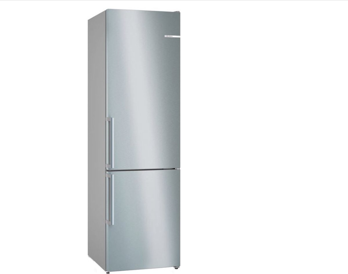 Bol.com Bosch Serie 4 KGN392IDT koel-vriescombinatie Vrijstaand 363 l D Zilver aanbieding