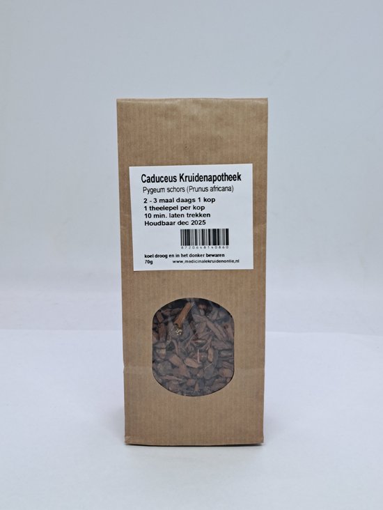 Pygeum schors 70g(Prunus africana) ook bekend als rood stinkhout