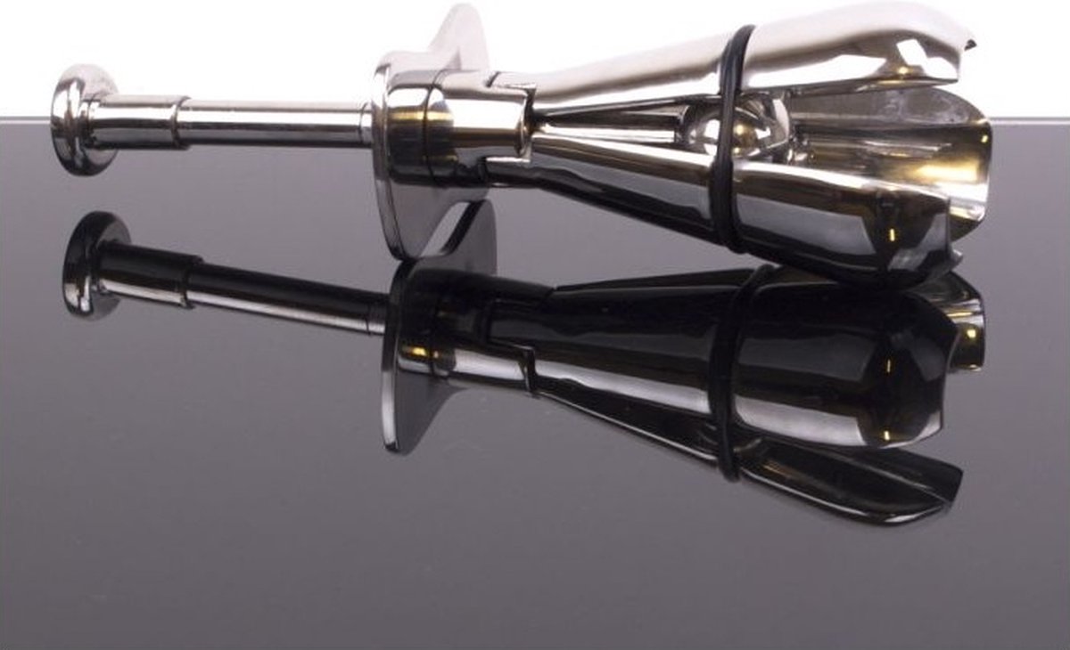 Goedkoopste Deluxe Locking Plug RVS - small