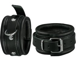 Stoere zwarte handboeien