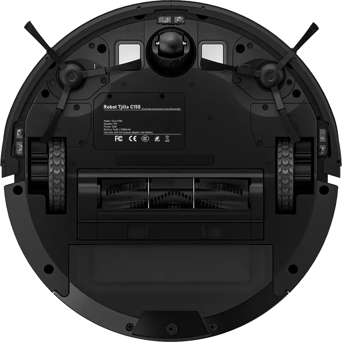 Afbeelding 2 van Tjilla C150 Robotstofzuiger met dweilfunctie Extra krachtig – Realtime mapping – Gratis proefperiode - Nederlands merk – Robotstofzuiger met laadstation – Robotstofzuiger huisdieren – Dweilrobot – Bediening met App – Met afstandsbediening